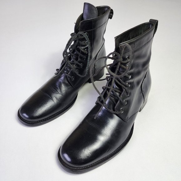 Buttero B1101 Black Leather Ankle Boots Made in Italy 41.5 - Picture 2 of 15